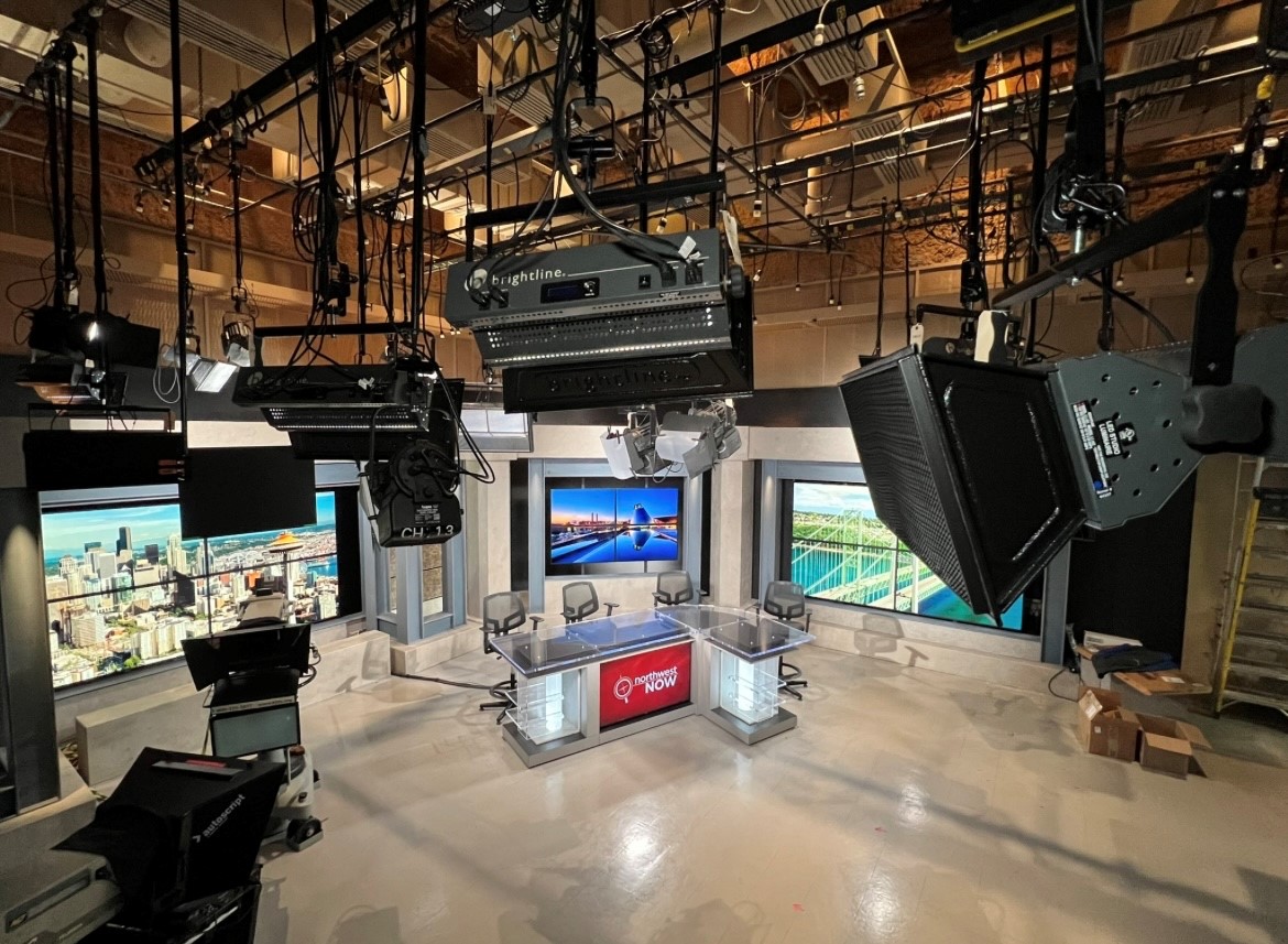 Tc Studio Studio Lighting: Modernizing KBTC's Set Design