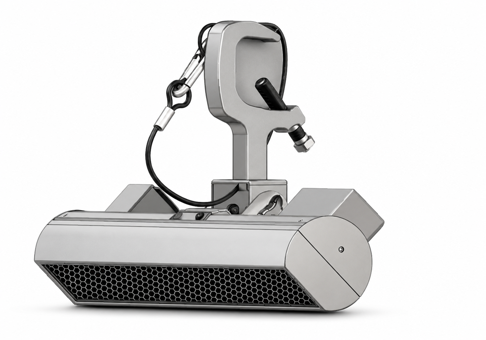 Brightline MOD1 LED lighting fixture for podcast broadcast and studio lighting applications